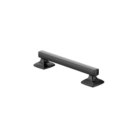 Moen Voss 12in Designer Grab Bar in Matte Black YG5112BL